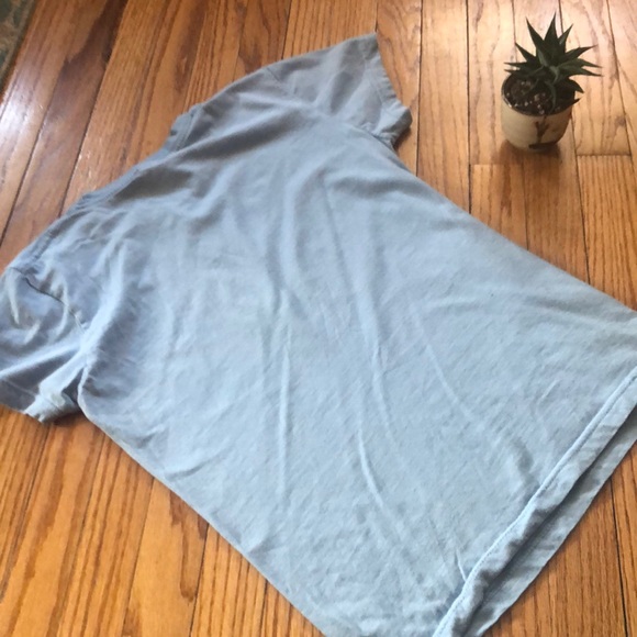 Woot.com blue t-shirt with penguins and whale - Picture 4 of 6